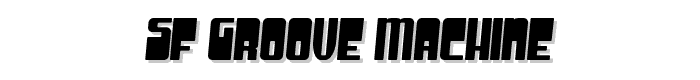SF Groove Machine font